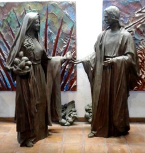 Jesus y Maria Magdalena.