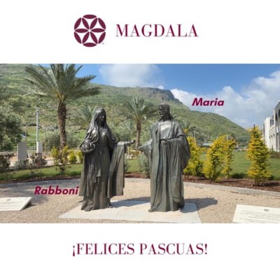 resureccion en magdala de carlos terres “Jesus y Maria Magdalena.